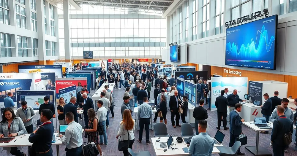 Startups portuguesas buscam parceiros em evento de Floripa