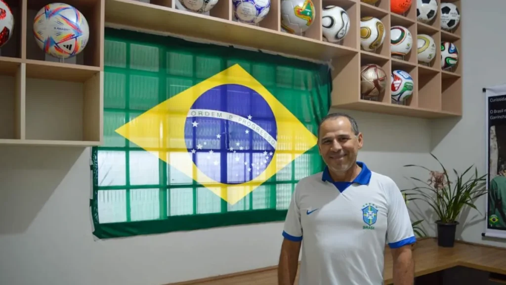 Brazil fan spent 3 years collecting every World Cup ball