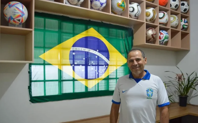 Brazil fan spent 3 years collecting every World Cup ball