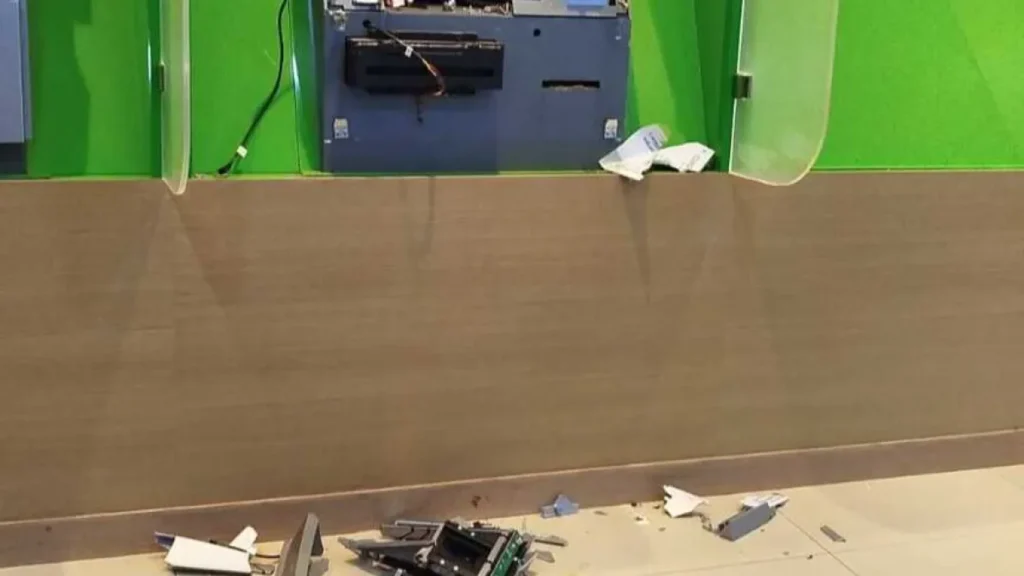 Brazil ATM destroyed in attempted theft at Zahran agency