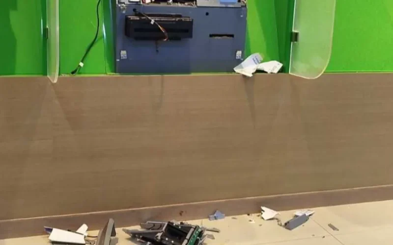 Brazil ATM destroyed in attempted theft at Zahran agency