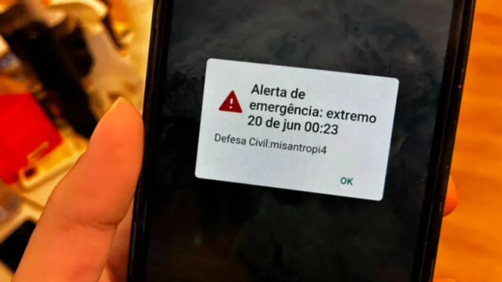 Brazil false alerts used Para Civil Defense credentials