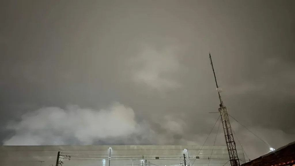 Brazil shivers: 52F drizzle marks coldest night of year