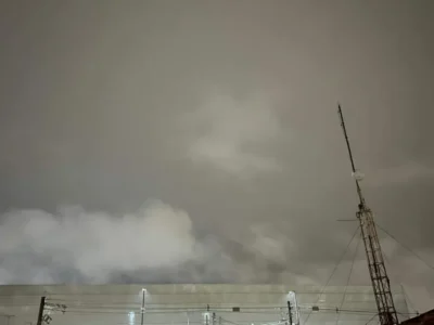 Brazil shivers: 52F drizzle marks coldest night of year