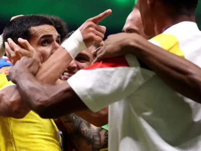 Brazil sees Colombia win with Munoz goal to advance in Copa