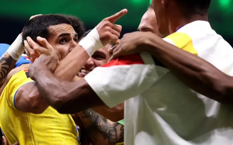 Brazil sees Colombia win with Munoz goal to advance in Copa