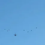 Brazil aircraft flyovers spark curiosity in Campo Grande
