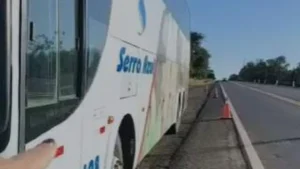 Brazil bus breakdowns strand group without food, water