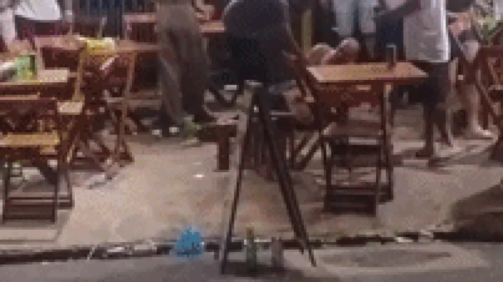 Brazil brawl breaks out inside convenience store