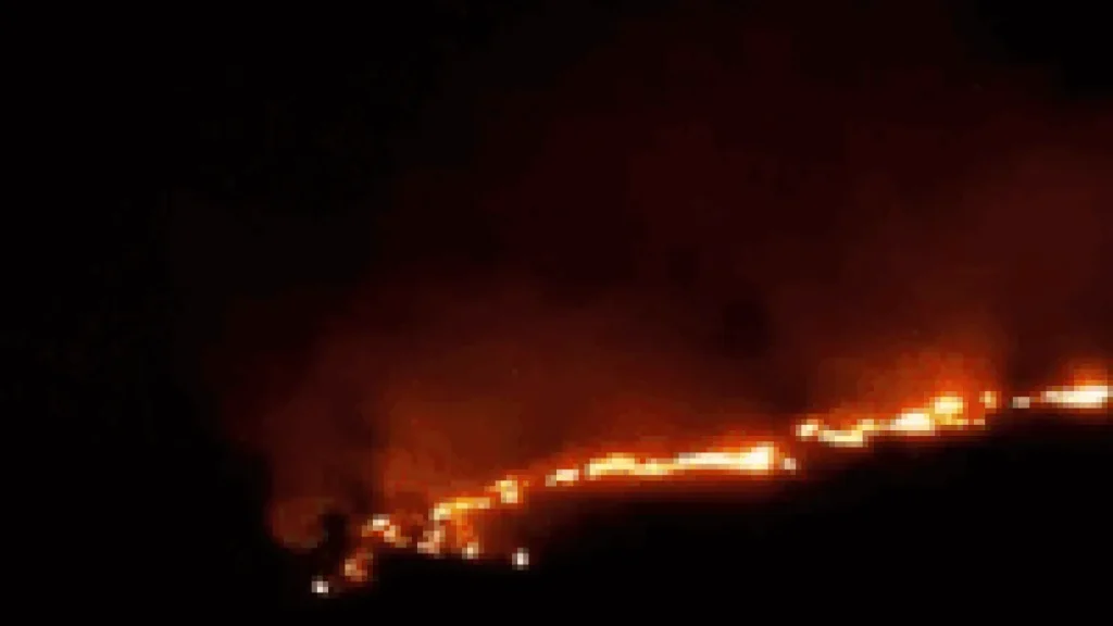 Brazil Wildfire on BR-060 Spreads to Army Land, 50 Troops Deployed