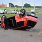 Brazil Accident: Uno Flips, Gol Crashes Into Lot Near Pope Square