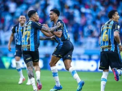 Brazil Grêmio rallies past São Paulo on free kick to escape drop zone